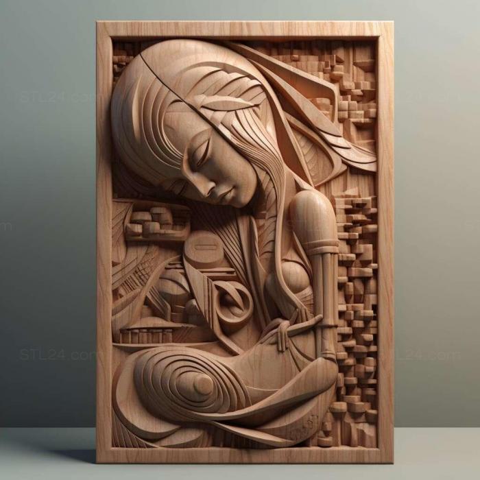 Patterns and decorations (stl form 3, PATTERN_11) 3D models for cnc